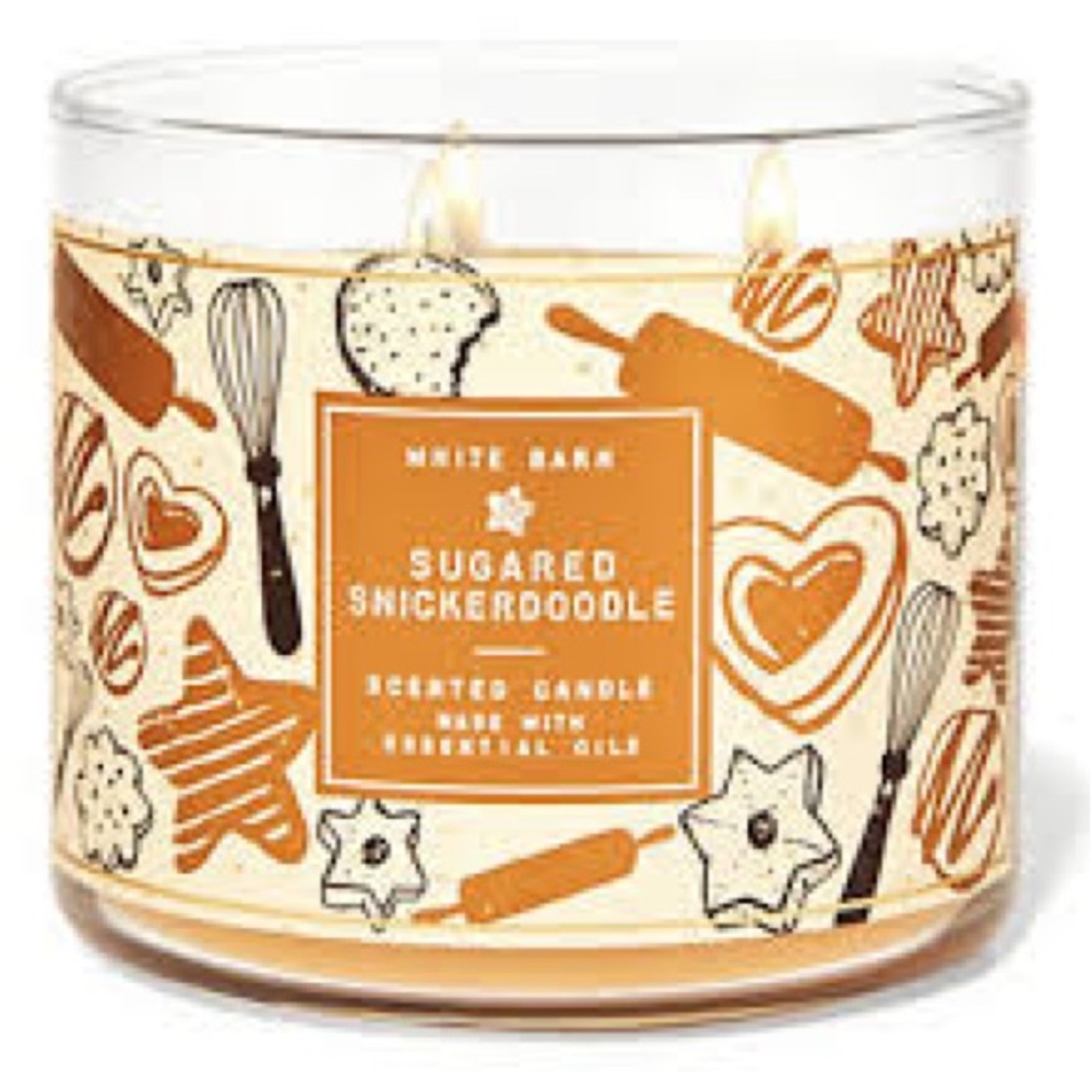Bath & Body Works - Sugared Snickerdoodle 3-Wick Candle